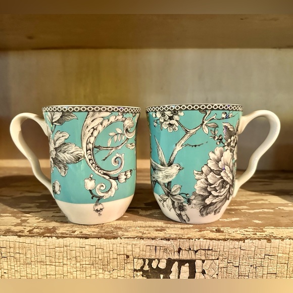 Other - 222 Fifth Adelaide Turquoise Porcelain Fine China